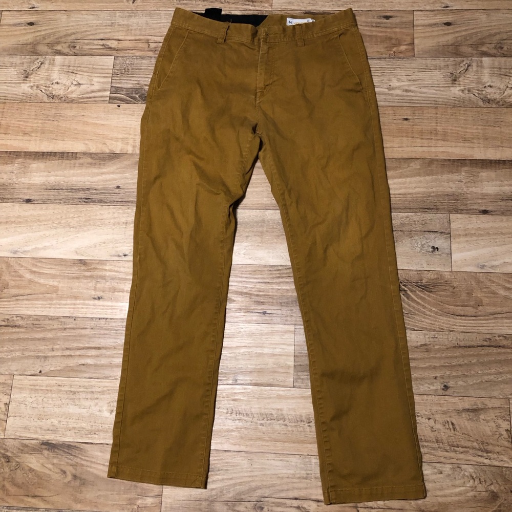 Volcom Men's Chinos in tan 34